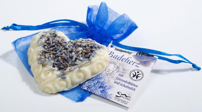 Produktfoto zu Badeherz Lavendel 35 g