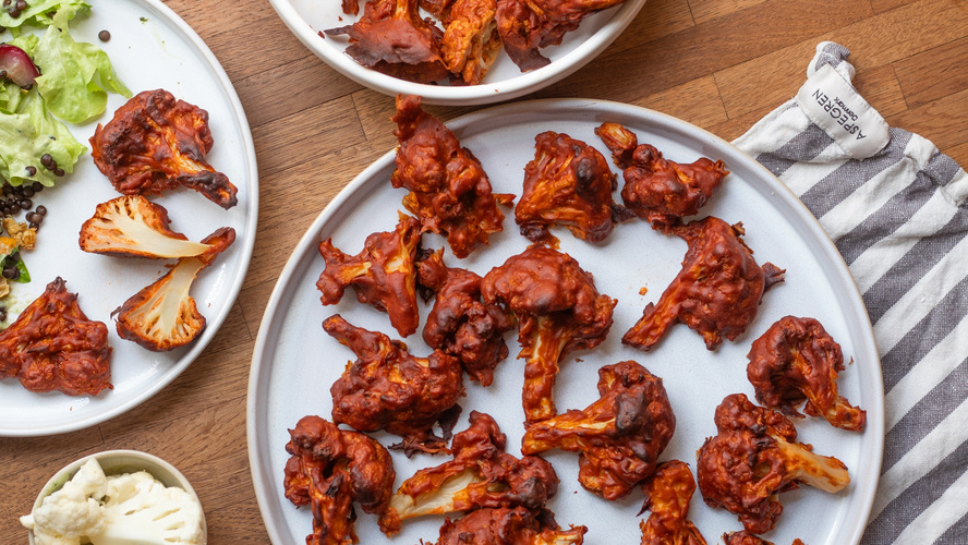 Rezeptbild für Blumenkohl-Wings