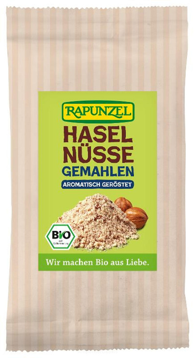 Produktfoto zu Haselnüsse geröstet, gemahlen 125 g