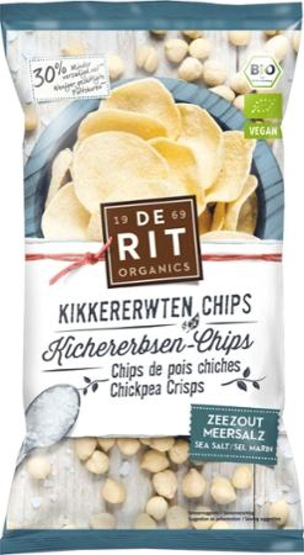 product photo for Kichererbsenchips Meersalz 75 g