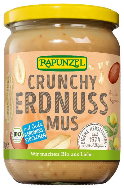 Produktfoto zu Erdnuss Crunchy mit Salz 500 g