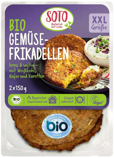 Produktfoto zu Gemüsefrikadelle 300g