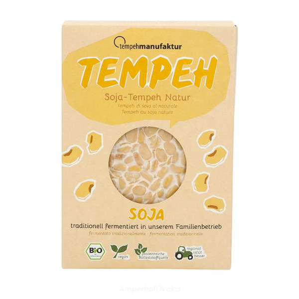 product photo for Tempeh Natur 200g blanchiert, fermentiert