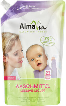 Flüssiges Waschmittel im Beutel von AlmaWin TUT GUT! 