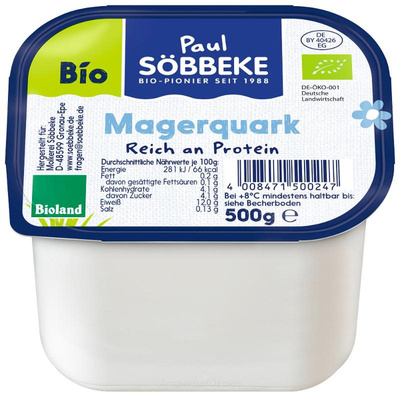 Produktfoto zu Magerquark 500g Becher