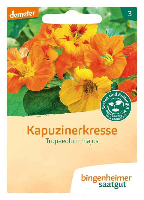 Produktfoto zu Saat: Kapuzinerkresse