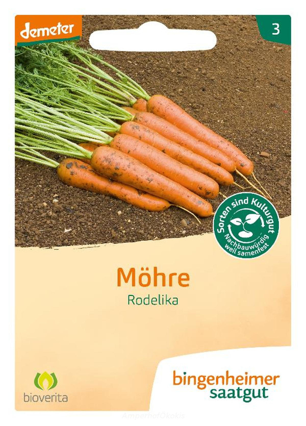 Produktfoto zu Saat: Möhre spät Rodelika