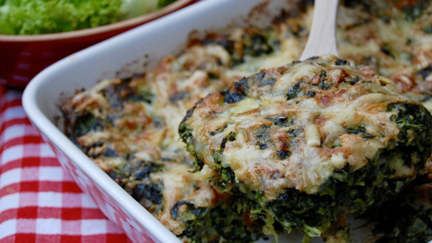 Rezeptbild für Griechischer Spinatauflauf