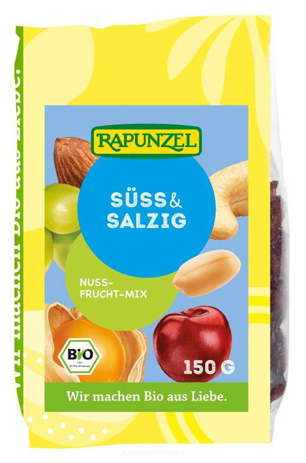 Produktfoto zu Süß & Salzig Nuss Frucht Mix 150 g