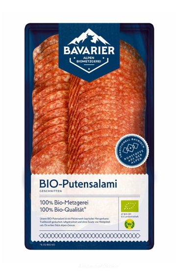 Produktfoto zu Putensalami geschnitten 70g