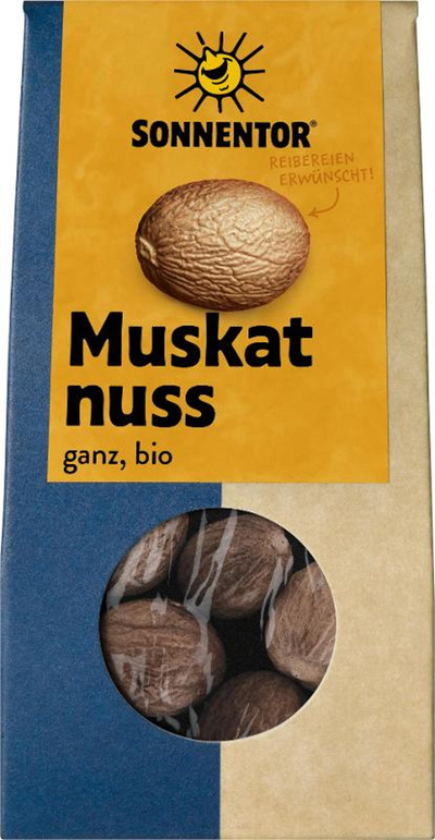 Produktfoto zu Muskatnuss ganz 25 g