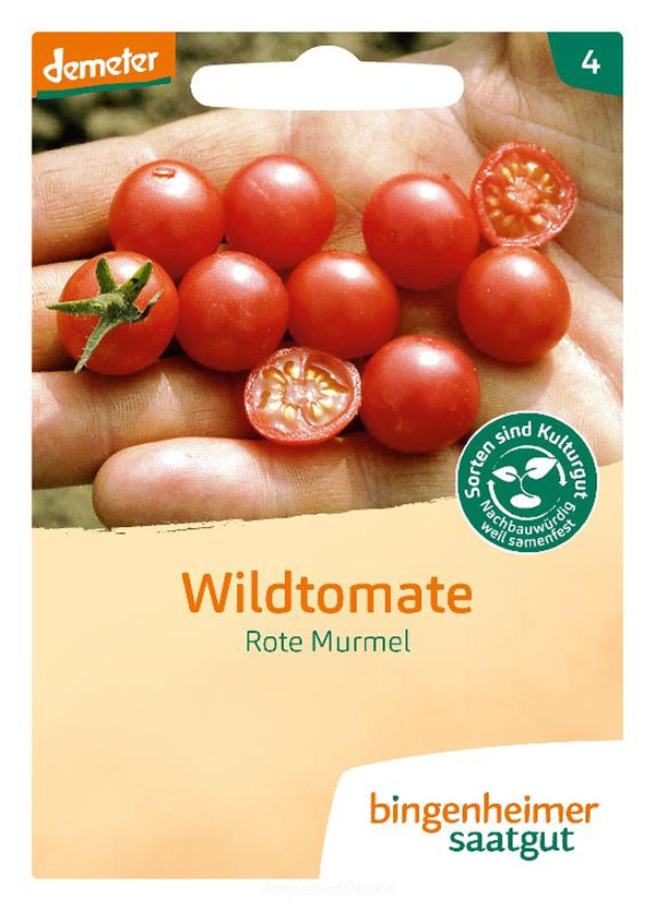 Produktfoto zu Saat: Wildtomate Rote Murmel
