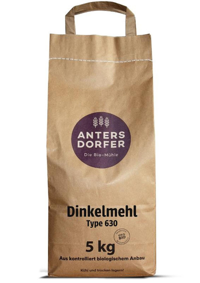 Produktfoto zu Dinkelmehl 630 5 kg