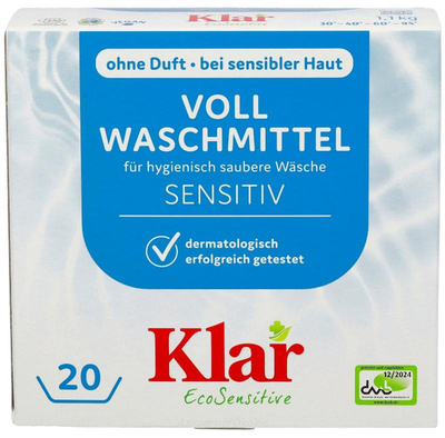 Produktfoto zu Klar Vollwaschmittel 1,1 kg