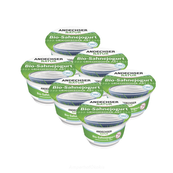 Produktfoto zu Sahnejogurt griechische Art 6x200 g