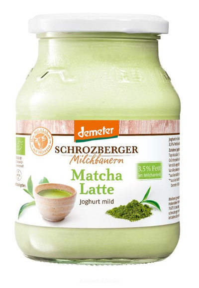 product photo for Joghurt Matcha Latte 500g Glas