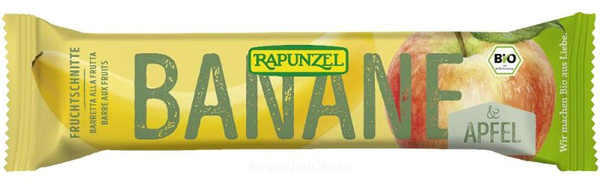Produktfoto zu Fruchtschnitte Banane Apfel 40 g