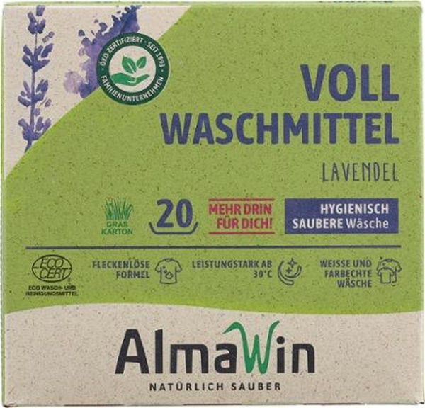 product photo for AlmaWin Vollwaschmittel 1,08 kg