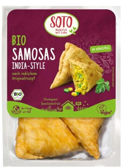 Produktfoto zu Samosas mit Gemüsefüllung 4St 250g