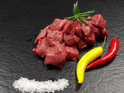 Produktfoto zu Rindergulasch300g