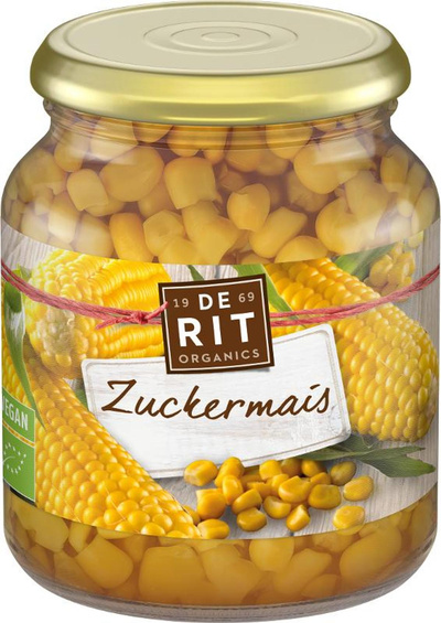 Produktfoto zu Zuckermais im Glas 350 g
