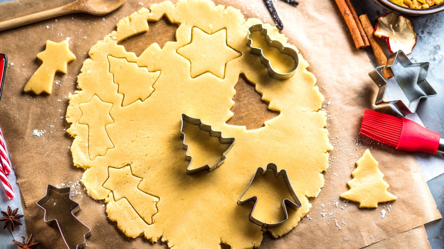 Rezeptbild für Butterteigplätzchen