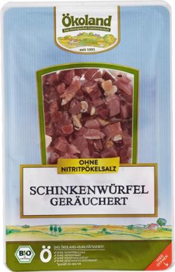 product photo for Schinkenwürfel, rohgeräuchert 80g