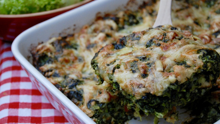 Rezeptbild für Spinatauflauf
