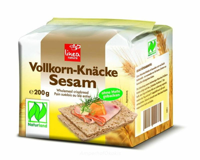 Produktfoto zu Sesam Knäcke Vollkorn 200 g