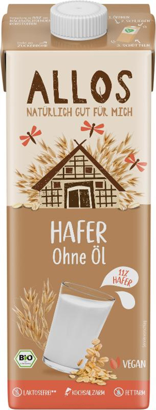 Produktfoto zu Haferdrink ohne Öl 1 l