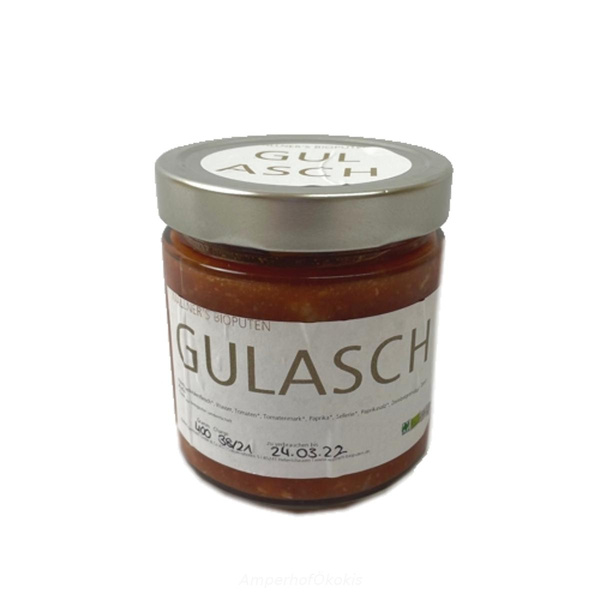 product photo for Puten-Gulasch im Glas 400ml