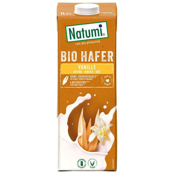 Produktfoto zu Natumi Haferdrink Vanille 1 l