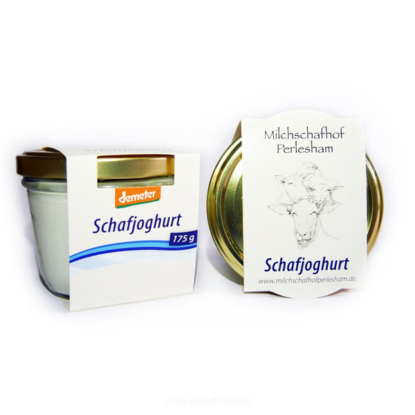 Produktfoto zu SchafJoghurt im Glas 175g