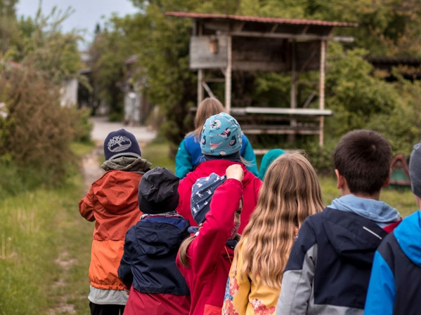 Kindergruppe „Naturentdecker“ am Amperhof