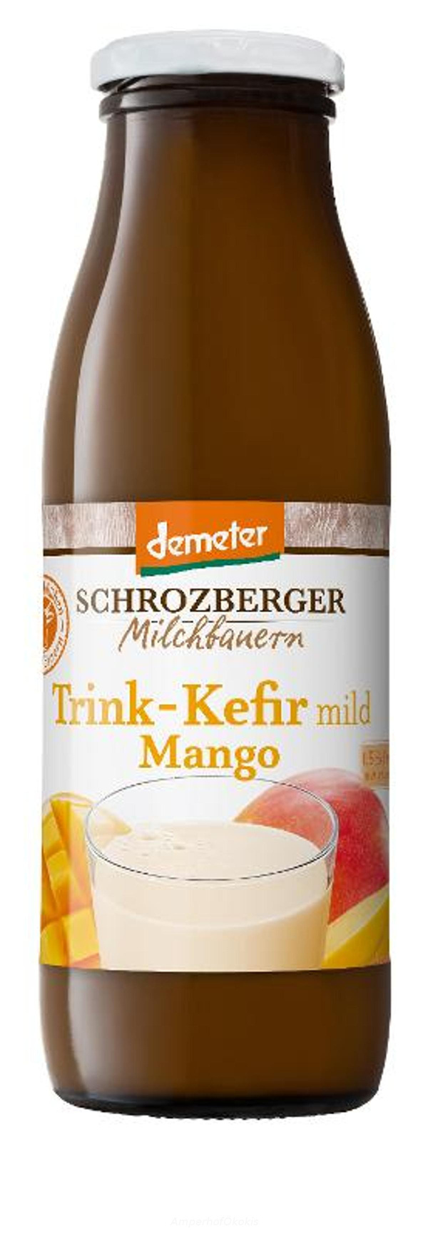 Produktfoto zu Trink Kefir Mango 0,5l Flasche