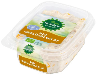 Produktfoto zu Bio-Geflügelsalat 125g