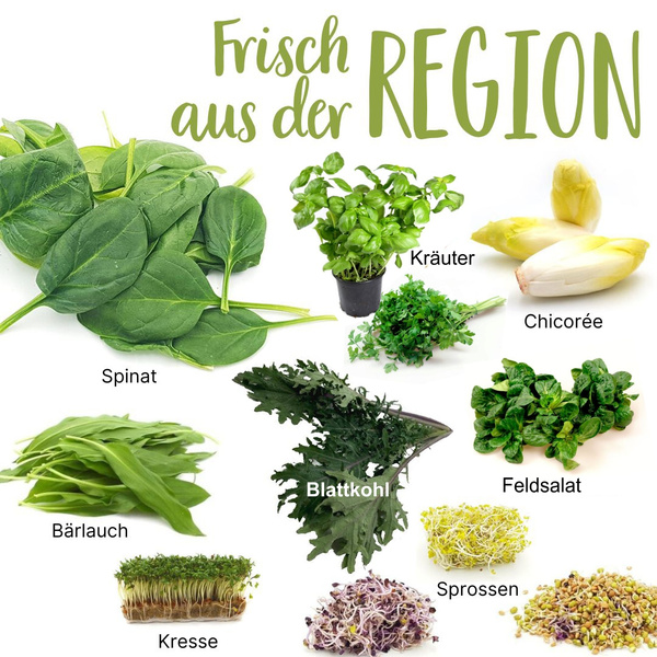 Saisonkalender März Region