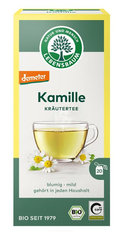 Produktfoto zu Kamillentee, 20 Teebeutel