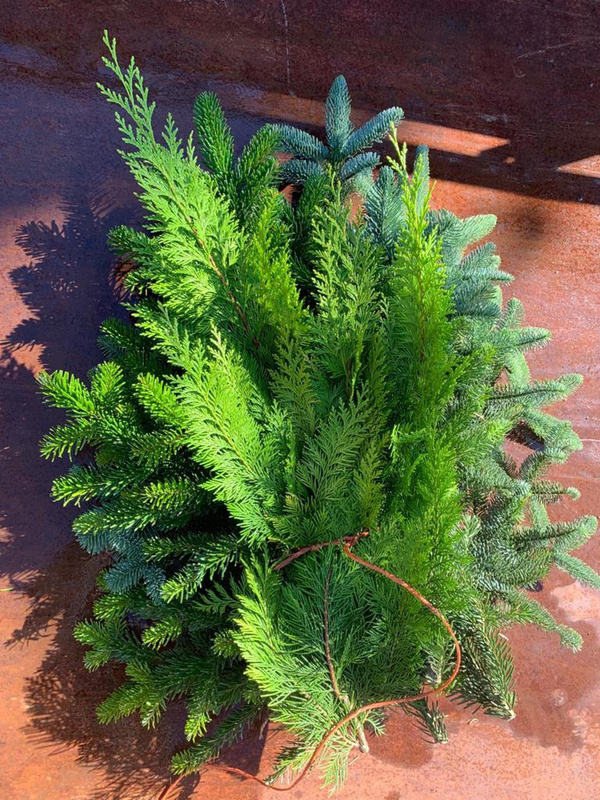 Produktfoto zu Handbund Tannengrün Mix