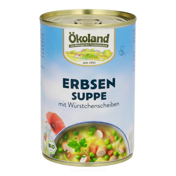 Produktfoto zu Erbsensuppe mit Fleisch 400 g