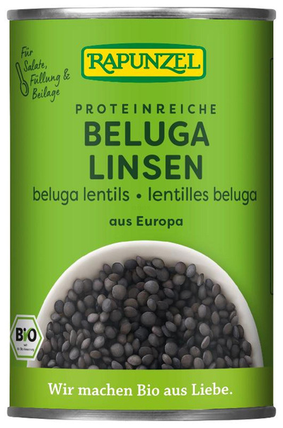 Produktfoto zu Beluga Linsen 400 g