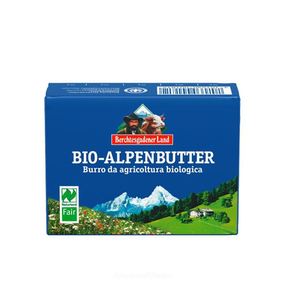 product photo for Alpenbutter mild gesäuert 250g