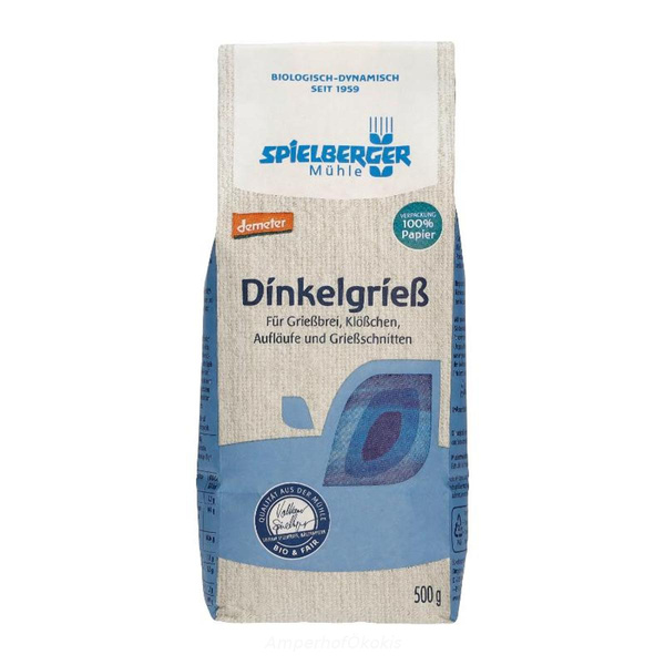 product photo for Dinkelgrieß 500 g