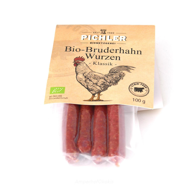 Produktfoto zu Bruderhahn Wurzn Klassik 100g