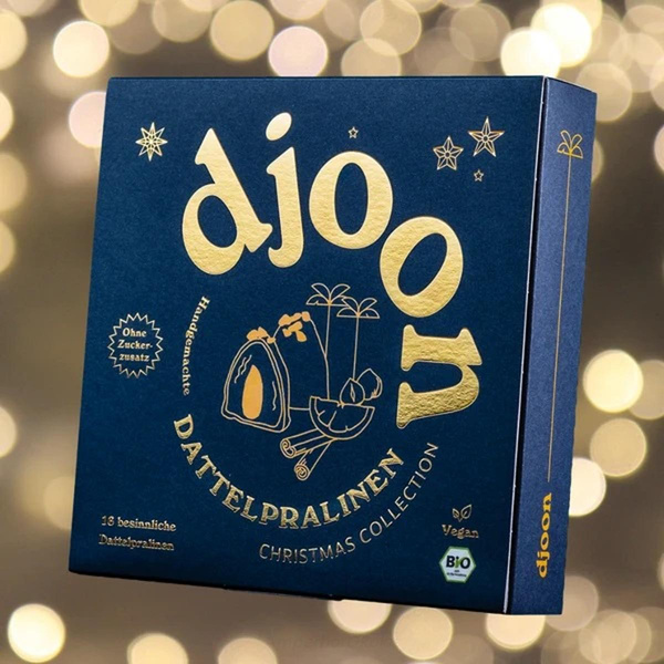 Produktfoto zu Dattelpralinen Christmas Collection 16 Stück