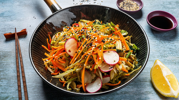 Rezeptbild für Asiatische Rettichpfanne