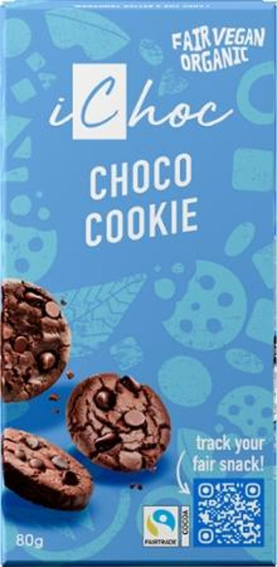Produktfoto zu iChoc Choco Cookie 80 g