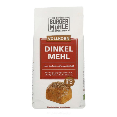 Produktfoto zu Dinkelvollkornmehl 1 kg