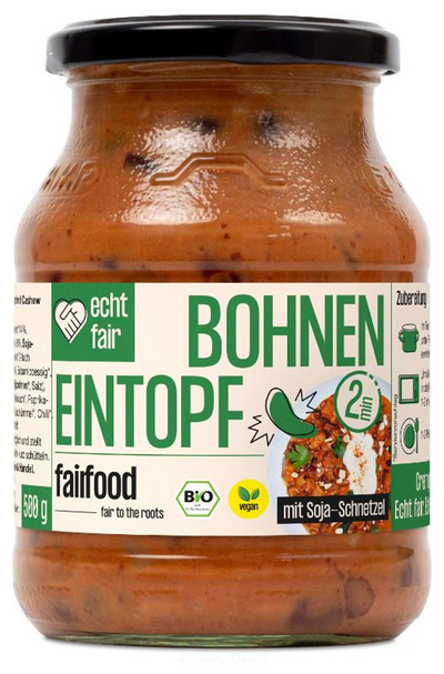 Produktfoto zu Bohneneintopf vegan 500 g