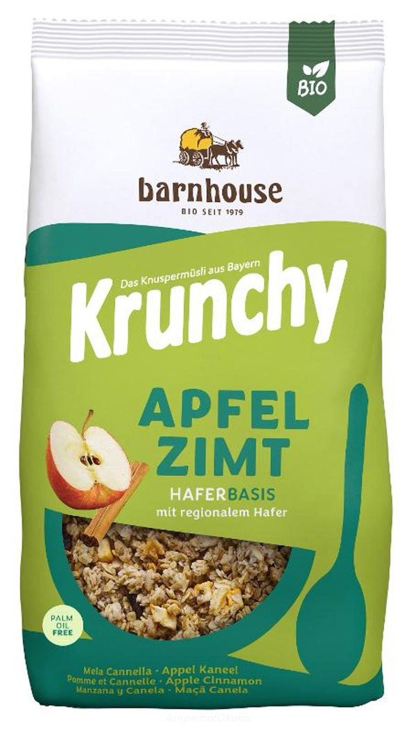 Produktfoto zu Krunchy Apfel Zimt 750 g